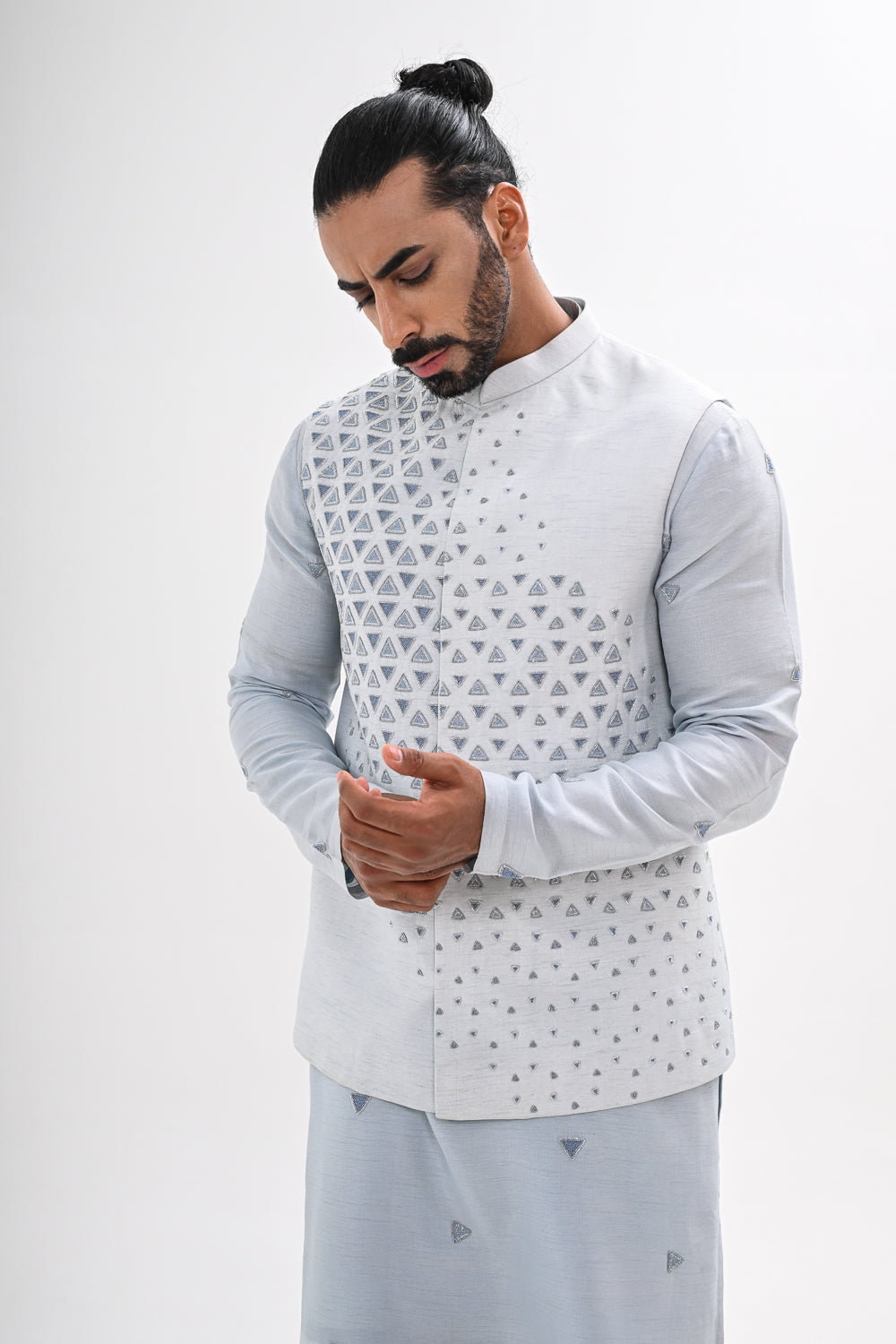 NEEL TRIKON NEHRU JACKET SET