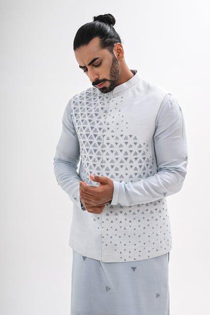 NEEL TRIKON NEHRU JACKET SET