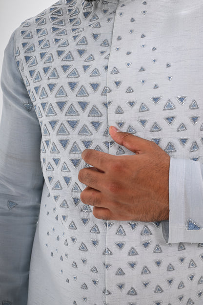 NEEL TRIKON NEHRU JACKET SET