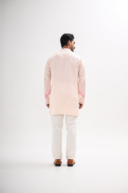 GULABI NAGRI NEHRU JACKET SET