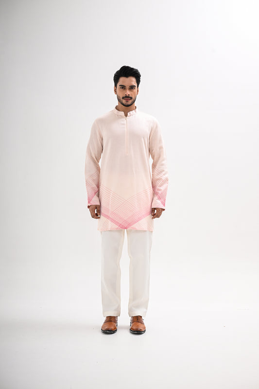 GULABI NAGRI NEHRU JACKET SET