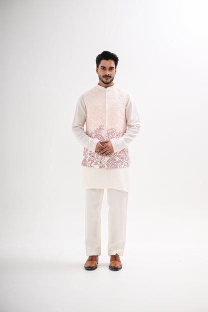 PHOOLON KI LAKEER NEHRU JACKET SET