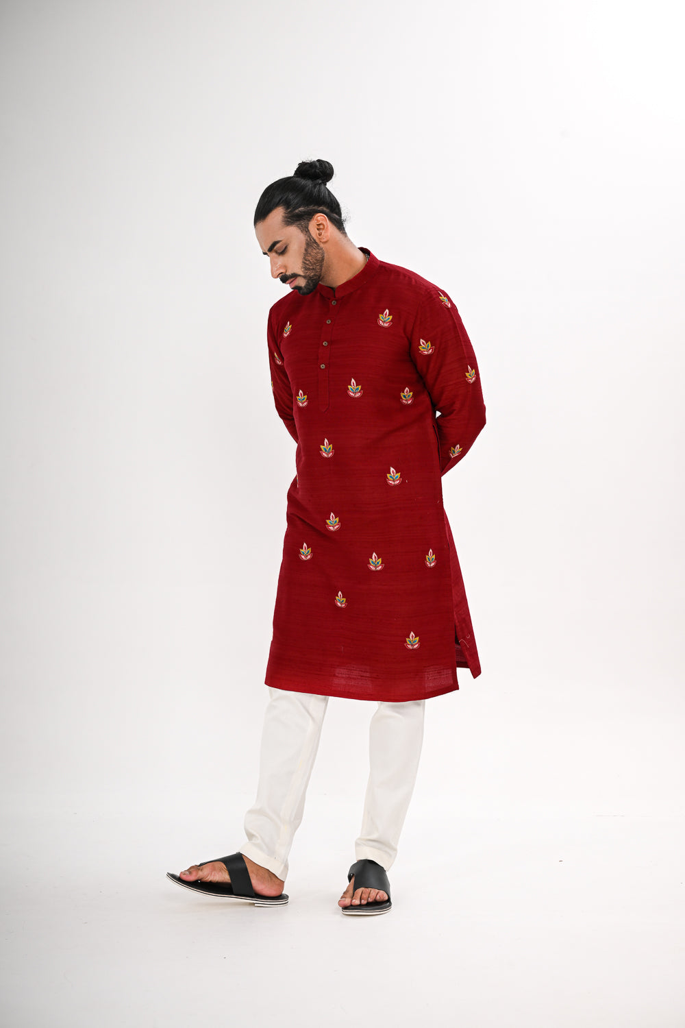LAAL AANGAN NEHRU JACKET SET