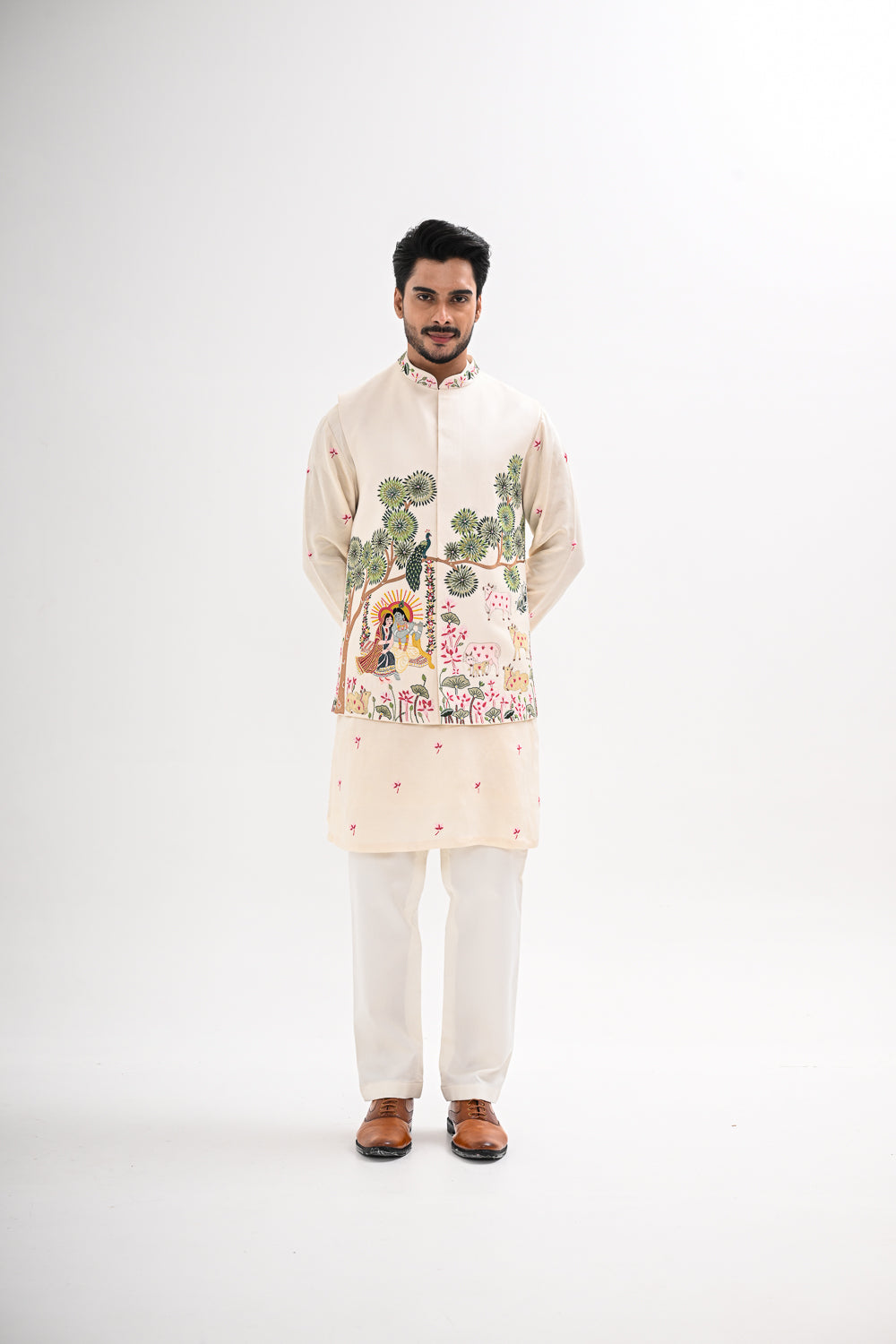 RAAS LEELA NEHRU JACKET SET