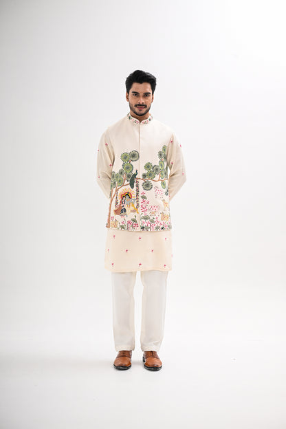 RAAS LEELA NEHRU JACKET SET