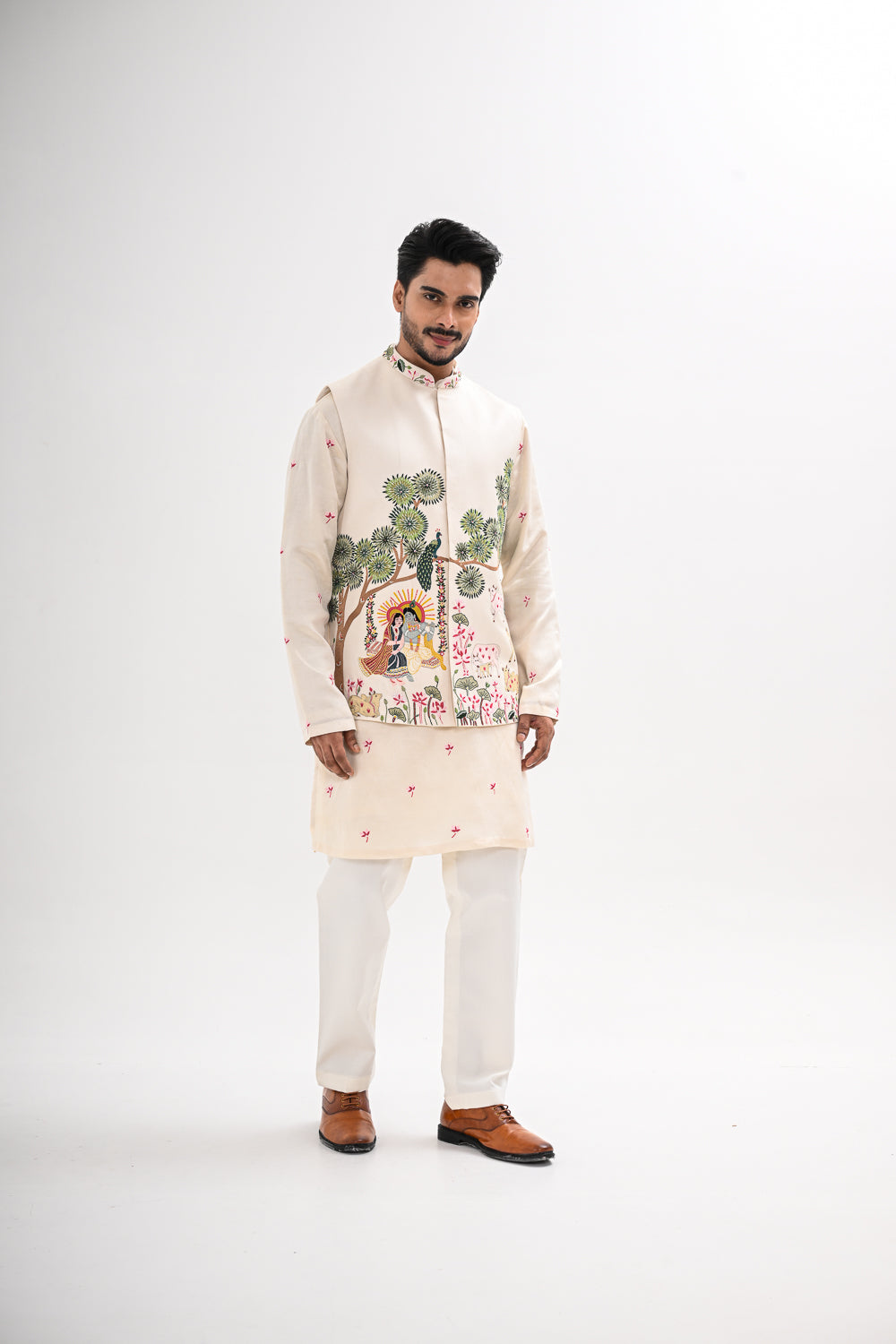 RAAS LEELA NEHRU JACKET SET