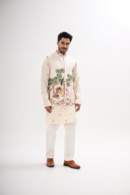 RAAS LEELA NEHRU JACKET SET