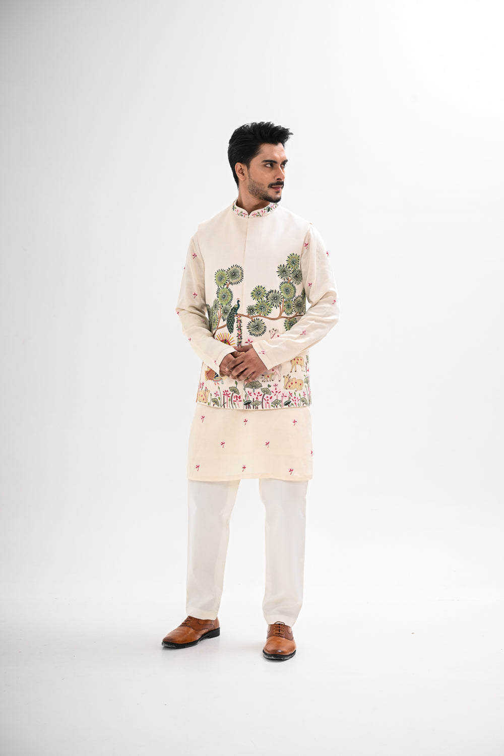 RAAS LEELA NEHRU JACKET SET