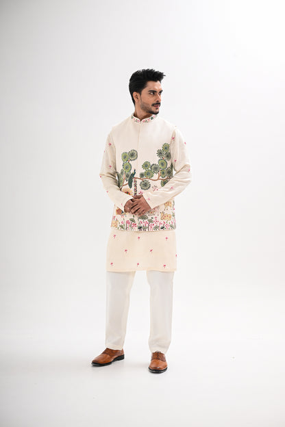 RAAS LEELA NEHRU JACKET SET