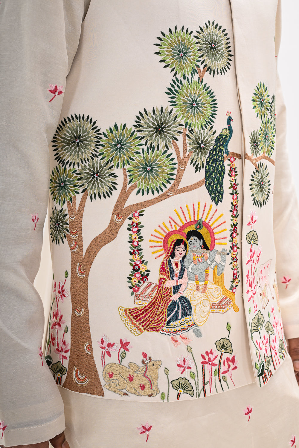 RAAS LEELA NEHRU JACKET SET