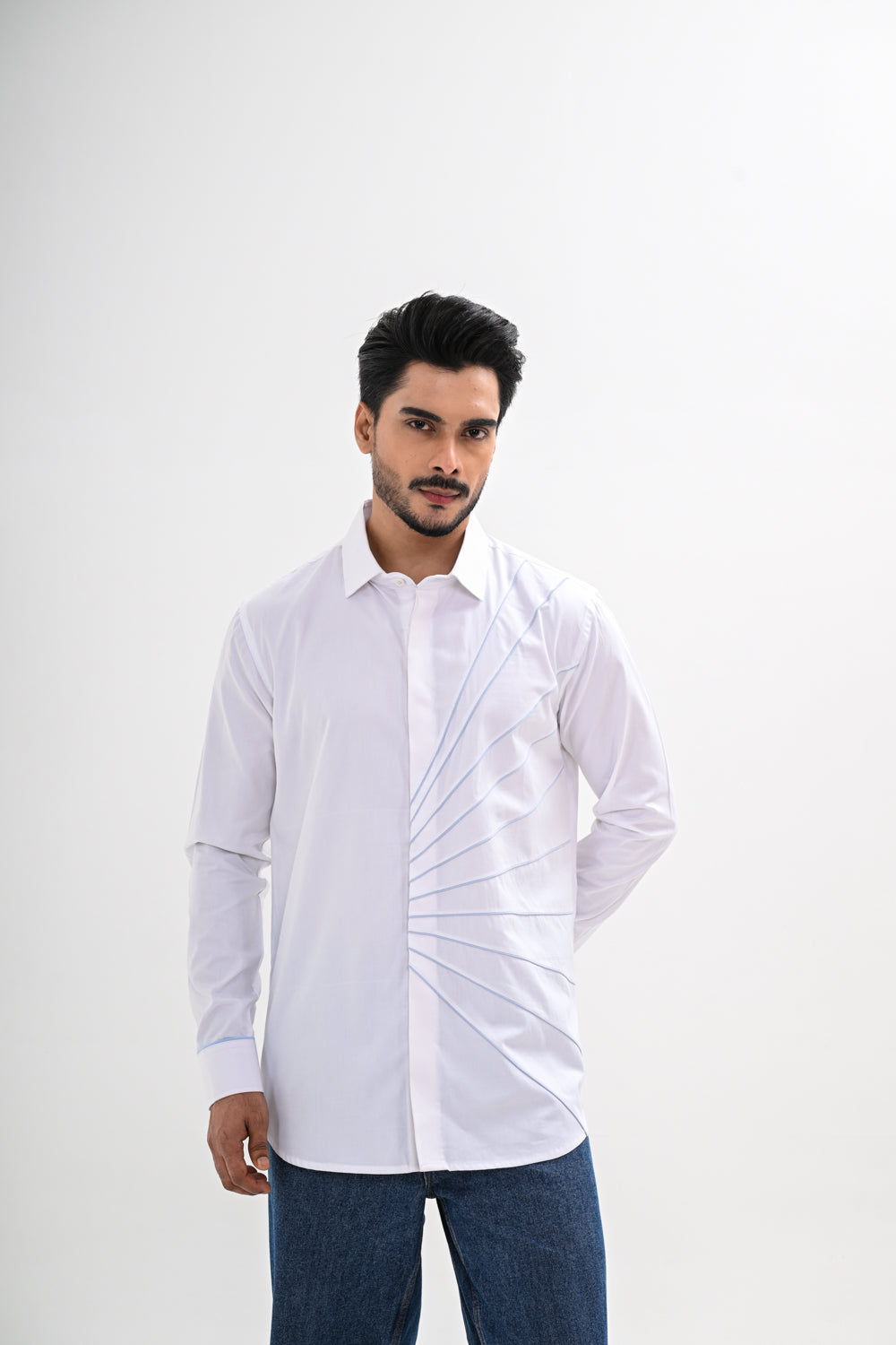 CORDED RAYS SHIRT