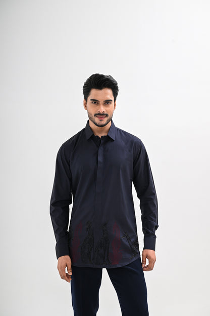 NOCTURNAL NAVY SHIRT