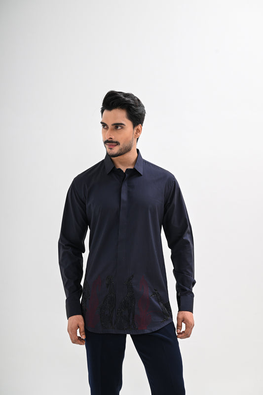 NOCTURNAL NAVY SHIRT