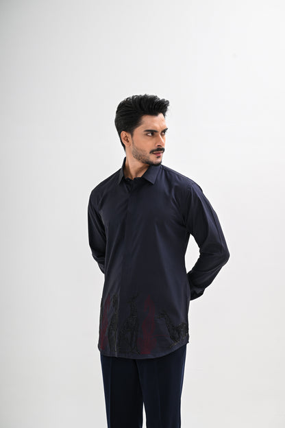 NOCTURNAL NAVY SHIRT