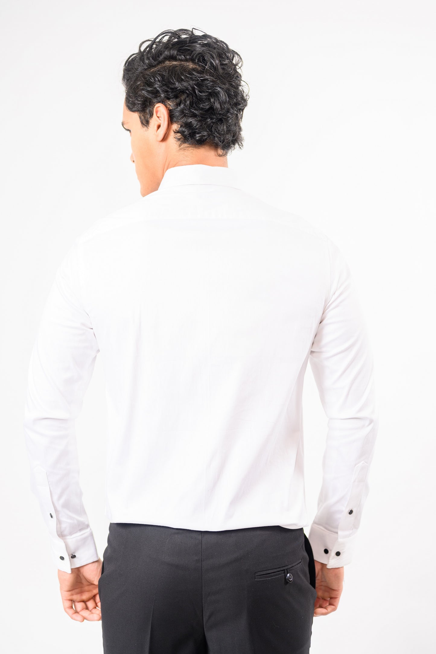 V Pintucks Shirt